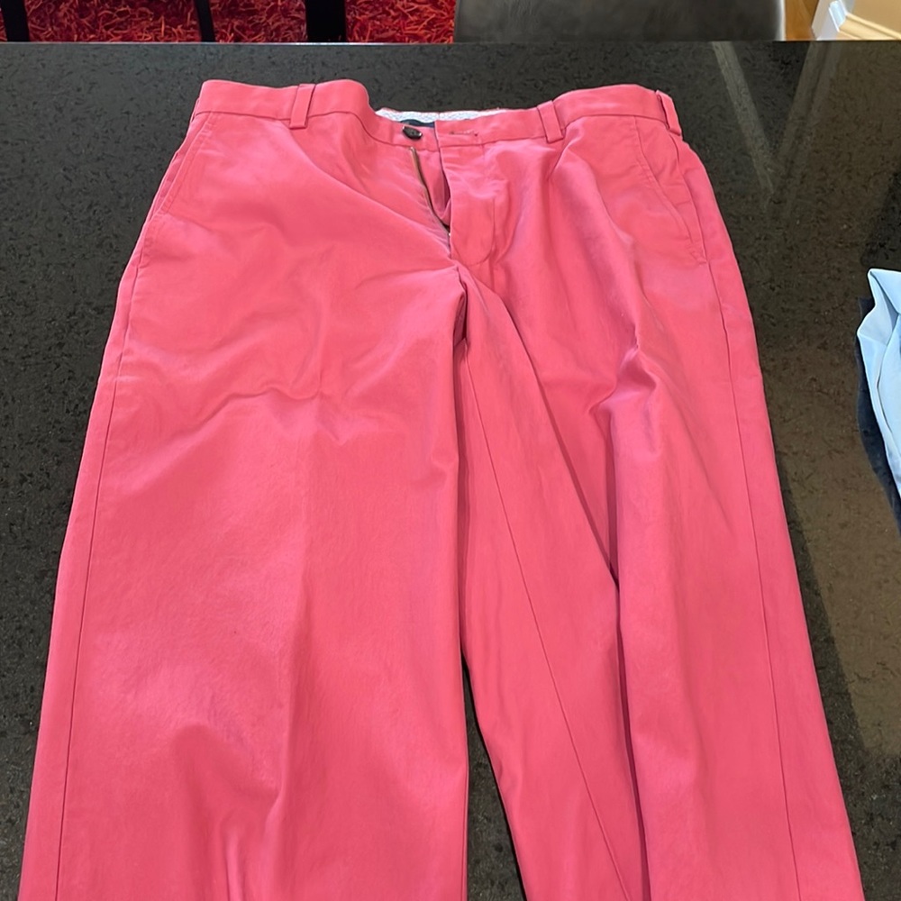 Brooks brothers “Clark” khaki pants red 34/30 worn 1x